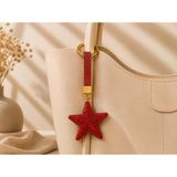 Kırmızı Yıldız Taşlı Luxury Çanta Charmı – Kırmızı Kristal Bag Charm