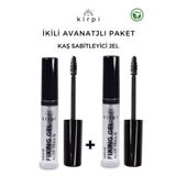 Kirpi Kaş Sabitleyici Jel -brow Fixing Gel Aloe Vera 8ml,2 Li Avantajlı Paket