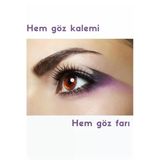 Kirpi Mor Göz Kalemi - Damson (Mor)