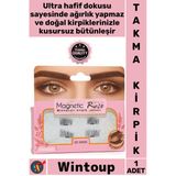 #Kirpik Güçlü Mıknatıslı Doğal Görünüm Kolay Kullanım Yapıştırıcısız Tasarım Mıknatıslı Takma Kirpik
