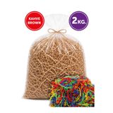 Kırpık Kağıt, Hediye Kutu Süsleme Dolgu Kağıdı – Kırpıntı Z Zigzag Kağıt (2 Kg.)