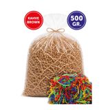 Kırpık Kağıt, Hediye Kutu Süsleme Dolgu Kağıdı – Kırpıntı Z Zigzag Kağıt (500gr)