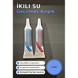 Kirpik Yapistirici Beyaz ve Siyah Ikili Set - 2 Adet, Takma Kirpik Yapistiricisi BX-313427