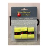 Kirschbaum Touch It Overgrip Tenis Raketi Bandı 3 Adet Ter Emici Kaymaz Kavrama Siyah