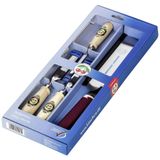 "KIRSCHEN" Aletler 1195000 | 3 parçalı keski seti, beyaz kayın saplı + Japon testeresi, SB kartonda, 10 + 20 + 26 mm