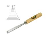 Kirschen Cut1 18 mm Eğri Ağız Oyma Iskarpelası