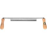 "KIRSCHEN" Werkzeuge 4000250 | Çekme Bıçağı, Düz, 250 mm, 2 Beyaz Kayın Defteri, Kabuk Soyucu, Ağaç İşleme, Çekme Bıçağı, Lastik Bıçağı, Kabuk Sökme