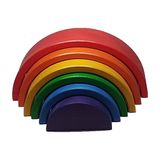 Kırt Kırt Ahşap Waldorf Gökkuşağı 6'lı Rainbow