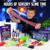Kırtasiye Dinozor Galaksi Slime Seti, 7-12 Yaş Arası Dıno Galaxy Slime Kıt