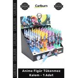 #Kırtasiye Hediye Koleksiyon Tasarım Kaliteli Ofis Okul Kırtasiye Anime Figür Tükenmez Kalem 1 Adet