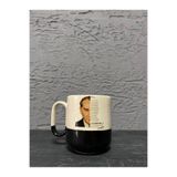 Kırtasiye Ofisi Atatürk ve Türk Gençliğine Hitabesi Siyah Kulplu Arya Ofis Hediyesi Bardak Kupa Fincan MUG