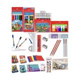 Kırtasiye Seti Ilkokul 2. 3. 4. Sınıf Full Set Defter ve Boyalar 30 Parça