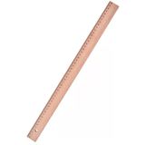 Kırtasiyem Vernikli Ahşap Cetvel 50 Cm