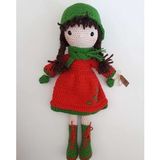 Kış Bebeği Amigurumi Organik Oyuncak