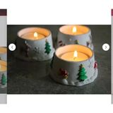 Kış Temalı Mumluk, Kış Temalı Tealight Mumluk, Mum Hediyemizdir.