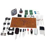 Kısa Devre Korumalı Dc 0-24V 1A Ayarlı, +5V, -5V, +12V, -12V Sabit Çıkışlı Güç Kaynağı Kendin Yap Hobi Devresi Dıy Lehimleme Kiti Demonte(Montesiz)