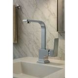Kısa Krom Lüx Köşeli Mix Aç Kapa Banyo Lavabo Bataryası