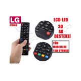 Kisa Lg Tv Uyumlu Kumanda Led -Lcd-Plazma-3D-4K + Pil