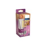 Kısılabilir Filament Ampul - 60W E27 Duylu, Loş Işık - Amber