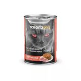 Kısırlaştırılmış Kediler İçin Tahılsız Kuzu Etli Yaş Mama, 400 G