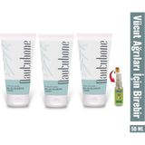 Kişisel Ecza Nautubone Kas ve Eklemler Için Ağrı Masaj Kremi 50 ml x 3 Adet / Çörek Otu Yağı 30 ml Hediye