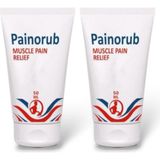 Kişisel Ecza Painorub Muscle Pain-Relief Cream 50 ml / Ağrı Gidermeye Yardımcı Teskin Krem x 2 Adet