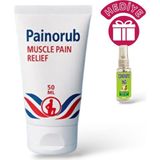 Kişisel Ecza Painorub Vücut Ağrı Yönetimi Için Hızlı ve Etkili Bakım Kremi 50 ml + Çörek Otu Yağı 30 ml Hediye