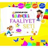 Kişisel Yayınlar Çocuklar Için Eğlenceli Faaliyet Seti Sarı Kitap 3 Yaş Üzeri