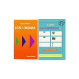 Kişisel Yayınlar İlkokul 1.sinif Karesel metinler ile hızlı okuma ve ilk defterim seti