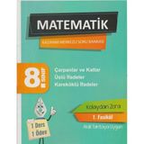 Kişisel Yayınlar Sonuç: 8.sınıf Matematik Kazanım Soru Bankası -Çarpanlar ve Katlar 1.fasikül