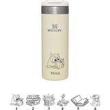 Kişiselleştirilebilir Stanley The Aerolight Transit Mug .47L 16OZ TERMOS.221 - Krem - 0,47 lt