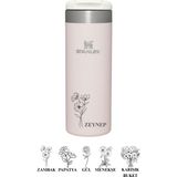 Kişiselleştirilebilir Stanley The Aerolight Transit Mug .47L 16OZ TERMOS.221 - Pudra - 0,47 lt