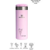 Kişiselleştirilebilir Stanley The Aerolight Transit Mug .47L 16OZ TERMOS.221 - Şeker Pembesi - 0,47 lt