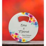Kişiye Özel Açacak Magnet 8X8cm 30 Adet Söz, Nişan, Kına, Nikah Hatırası