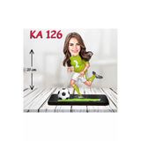 Kişiye Özel Ahşap Biblo - Sporcu Kadın Karikatür Biblo - Sporcu Biblo 5
