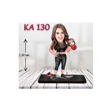 Kişiye Özel Ahşap Biblo - Sporcu Kadın Karikatür Biblo - Sporcu Biblo 9
