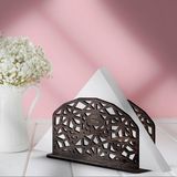 Kişiye Özel Ahşap Peçetelik - Model 4-4