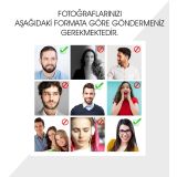 Kişiye Özel Anahtarlık ve Baba Oğul Karikatürlü Beyaz Kupa