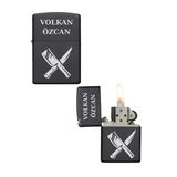Kişiye Özel Balta Baskılı Metal Çakmak