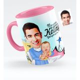 Kişiye Özel Bay Kadın Hastalıkları ve Doğum Uzmanı Karikatürlü Pembe 1 Kupa Bardak
