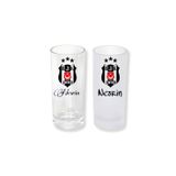 Kişiye Özel Beşiktaş Buzlu/Buzsuz Seçenekli Rakı Bardağı – 1 Adet Şık Sunum Bardağı 030