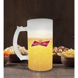 Kişiye Özel Bira Logolu Buzlu Cam Bira Bardağı 50cl-4