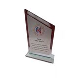 Kişiye Özel Cam Plaket - Öğretmene Plaket - Mezuniyet Plaketi - Ekonomik Plaket