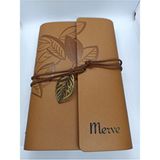 Kişiye Özel Defter, Isme Özel Defter - Kahverengi