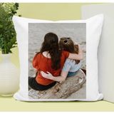 Kişiye Özel Fotoğraf Baskılı Dekoratif Yastık - 28 x 28 cm - Çok Renkli
