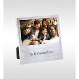 Kişiye Özel Fotoğraflı 606 Silver Alüminyum Resim Çerçevesi