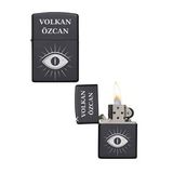 Kişiye Özel Göz Baskılı Metal Çakmak
