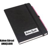 Kişiye Özel Günlük Not Defteri - 18S-Siyah - 1 Adet