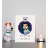 Kişiye Özel Hoşgeldin Bebek Ahşap Magnet Doğum Günü