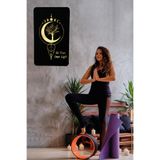 Kişiye Özel Işıklı Çakra Meditasyon Temalı Tablo Duvar Dekorlu Gece Lambası Sarı 80 x 50